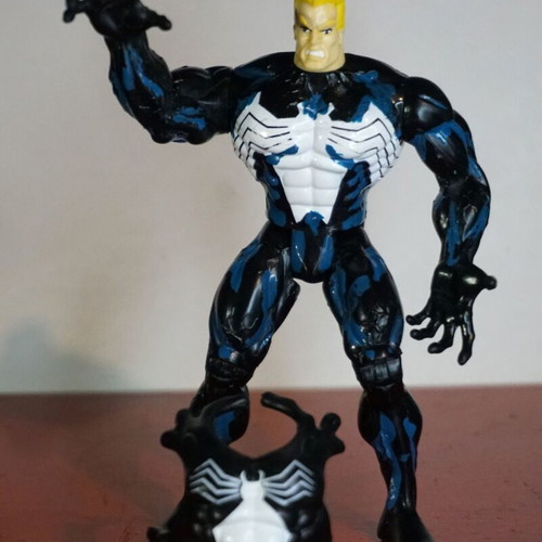 Spiderman TAS (1996) Venom and Carnage figures like new
