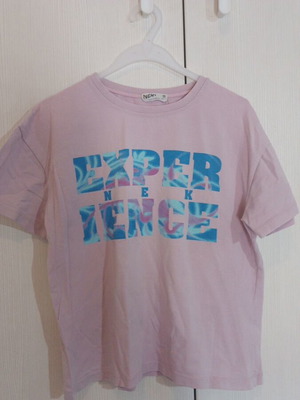 Short-sleeve t-shirt for girls 10 years old like new, Nek Kids Wear, blue and pink
