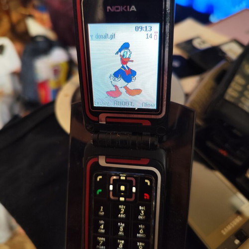 Nokia 7270 vintage mobile phone used, fully functional