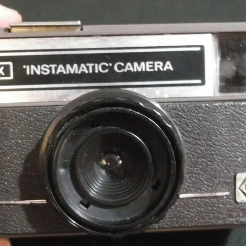 Kodak Instamatic 76X camera used, vintage film model