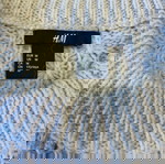  μπεζ πουλοβερ oversized H&M M/L