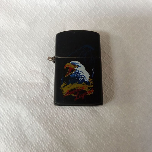 American Legend collectible small advertising lighter 1990s used