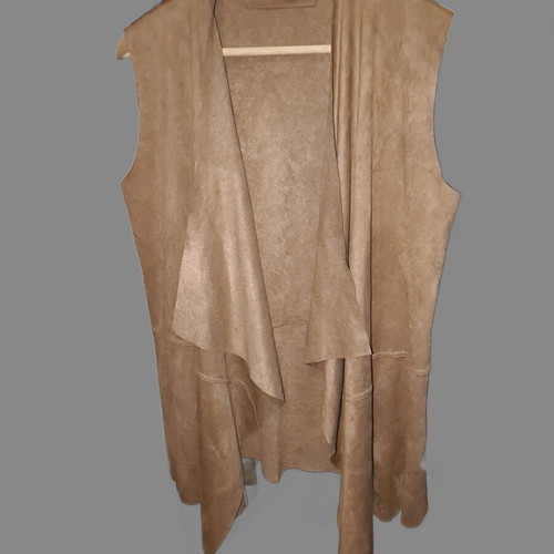 THS castor vest used, brown, size XL