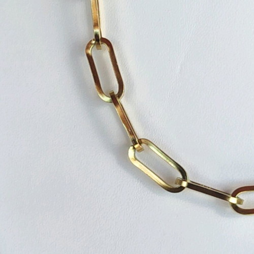Steel Necklace New, Gold and Silver Color