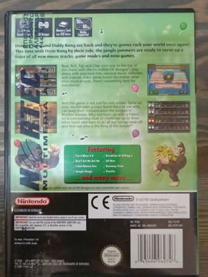 Donkey Konga 2 Nintendo GameCube simulation game new