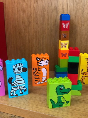 Детски Lego тухлички