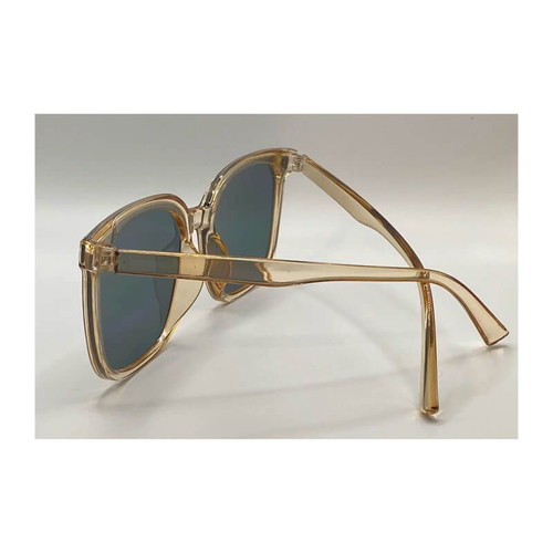 Sugar Women's Sunglasses New, Transparent Plastic Frame