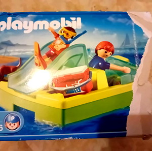 Playmobil θαλάσσιο ποδήλατο με τσουλήθρα