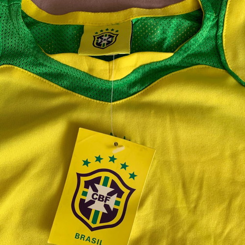 Brasil football jersey new for ages 4-6