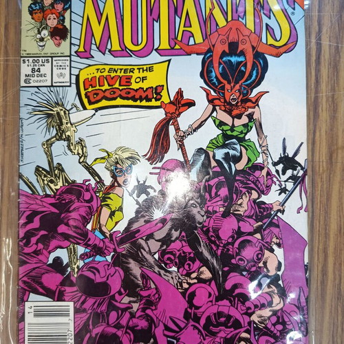 New Mutants Marvel Comics used, foreign language