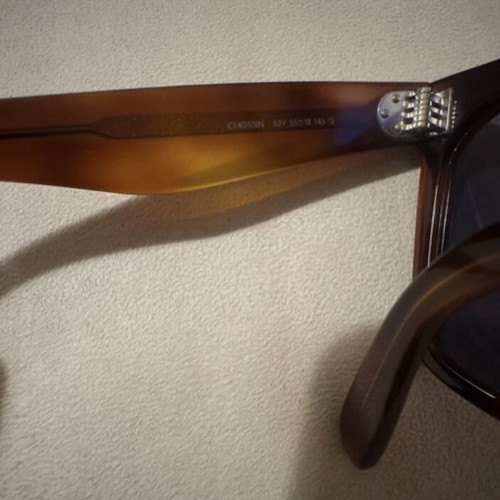 Celine CL4055IN sunglasses new, square tortoise acetate frame