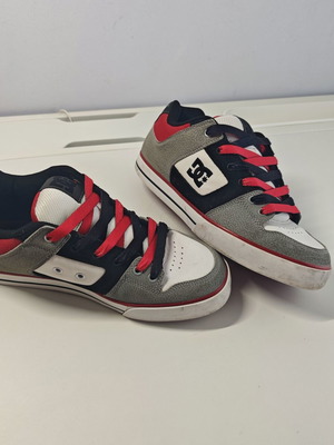 DC Shoes Pure men's skate sneakers used, size 42, multicolor
