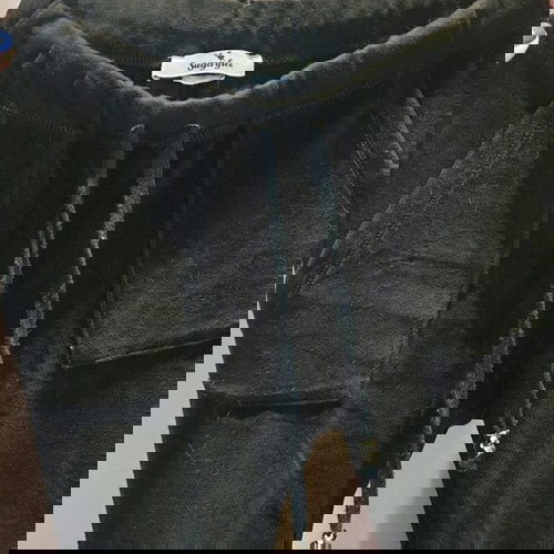 Σετ μαύρη βελούδινη φόρμα SugarFree σαν καινούργιο μέγεθος 13/14