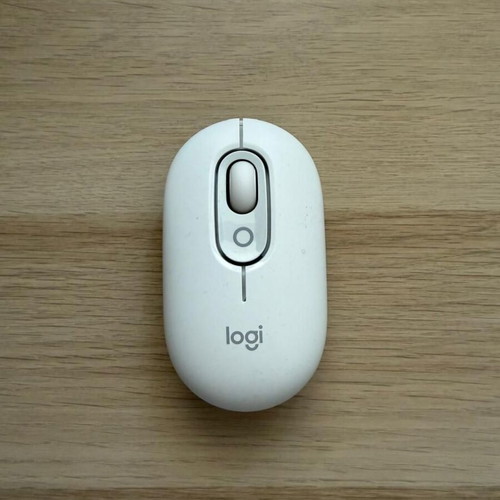 Logitech Pop Icon Off White Mouse almost like new