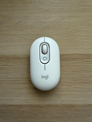 Logitech Pop Icon Off White Mouse almost like new