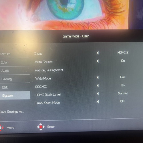 Acer 24-inch 1920x1080 FHD 75Hz monitor