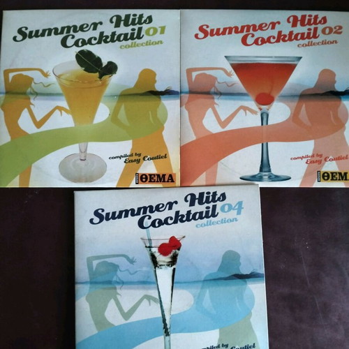Summer Hits Cocktail used, pack of 3 CDs