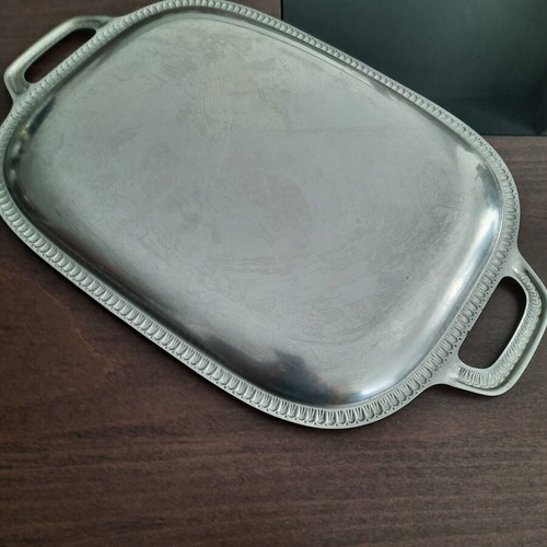 Stainless Steel Serving Tray used