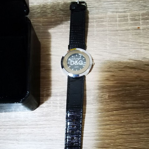 Dolce Gabbana watch new, black and silver