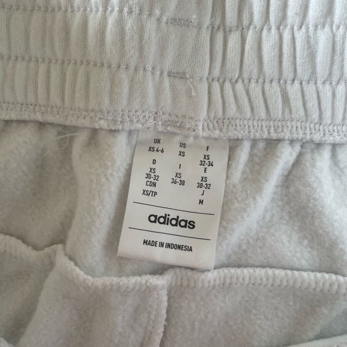 Adidas tracksuit for girls used, white, size XS