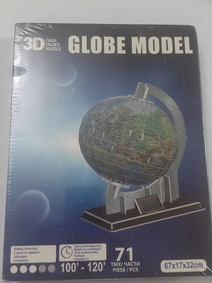 3D Puzzle Globe Model new, sealed