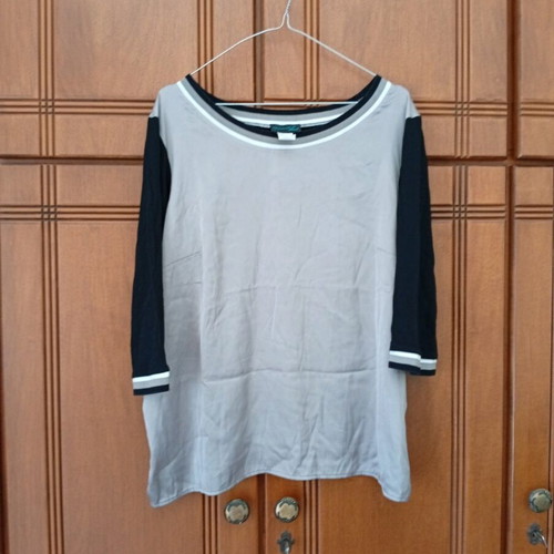 Women's T-shirt Creation used, size 3XL, black and gray