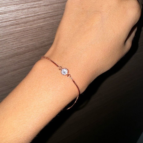 Bracelet new, pink and gold