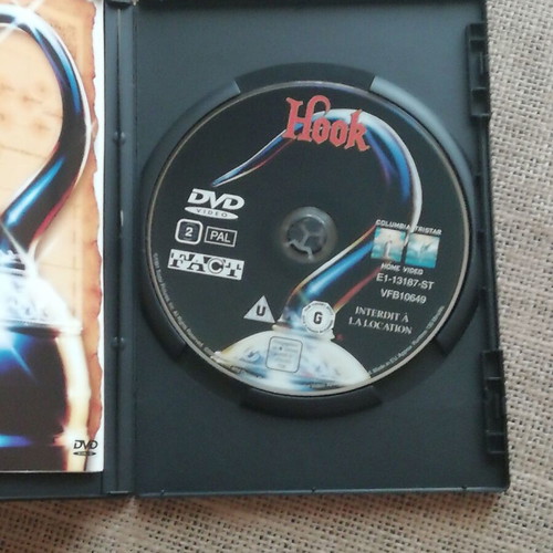 DVD Capten Hook 2000 like new with subtitles
