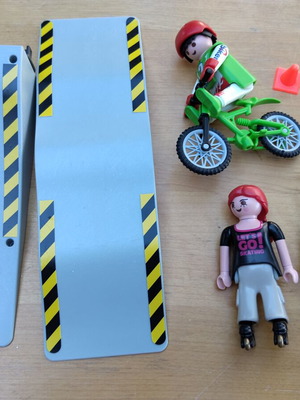 Playmobil 5798 Skaters Park used