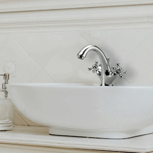 Ottone Meloda Ever chrome sink battery