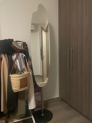 Full-length mirror 175 cm with hanger like new