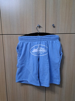 Corteiz shorts light blue size S new