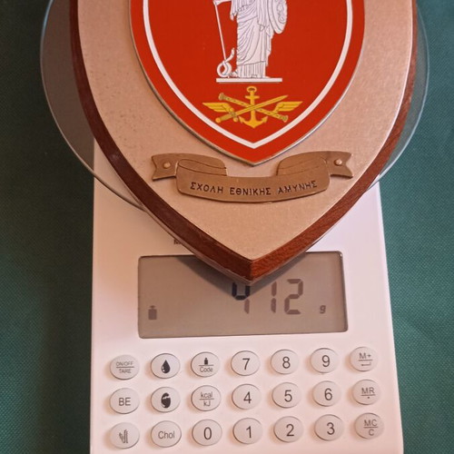Collectible Shield of National Defense School 1995, like new