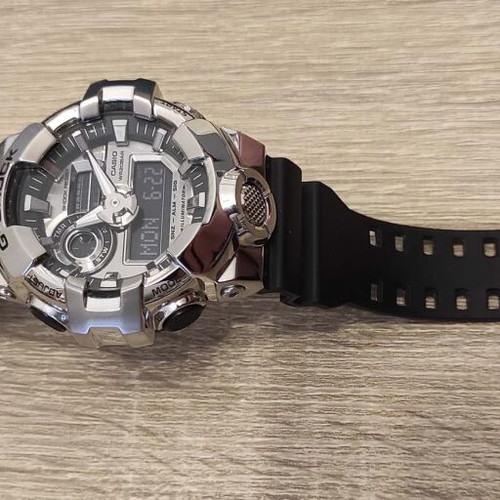 Casio G-Shock GM700 wristwatch like new, black, men's