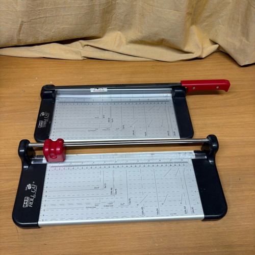 M+R paper trimmer guillotine set like new