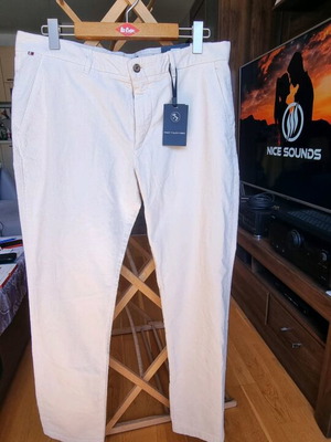 Tommy Hilfiger pants new, white, size L