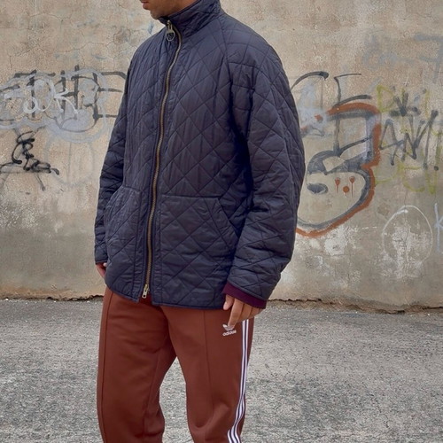 Barbour jacket like new, blue, size L