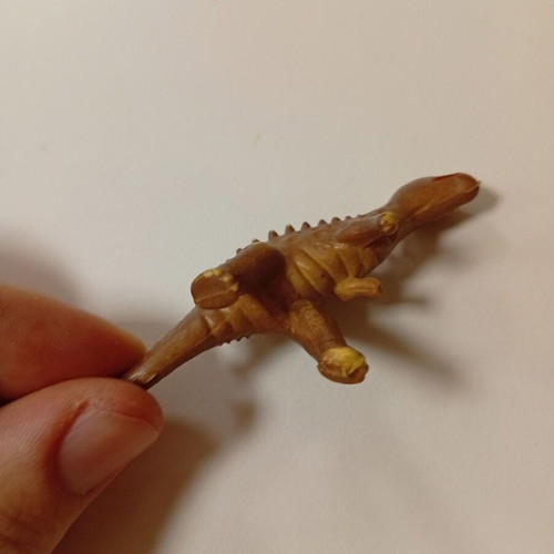 Microscopic Dinosaur Figure toy like new