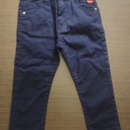 Grant pants new for boys 2-3 years, dark blue, 98 cm