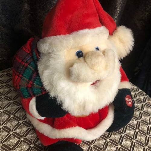 Musical toy Santa Claus like new