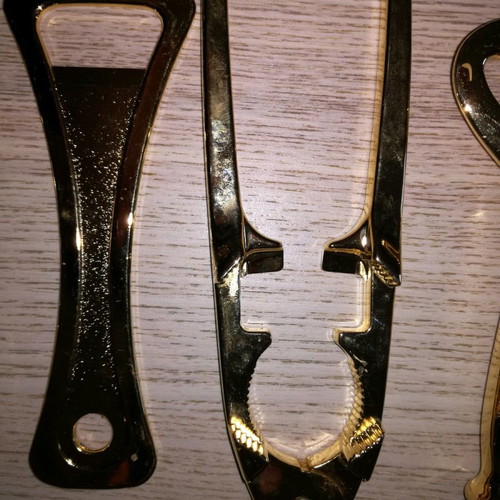 Gold-plated kitchen set new, 31 pieces, German