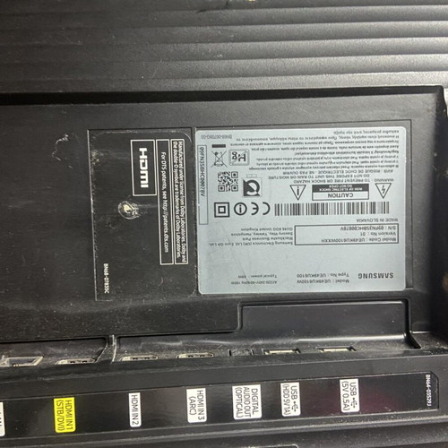 Samsung 49 Curved TV and Turbox 40 TV used, broken panels