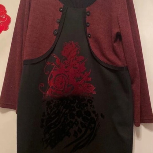 Dress large XXL refurbished, black