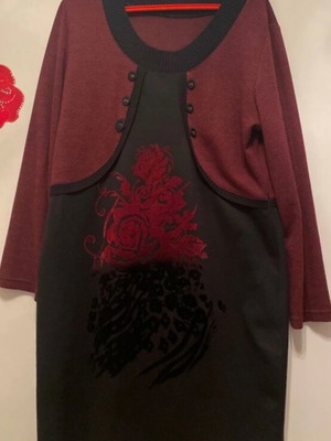 Dress large XXL refurbished, black