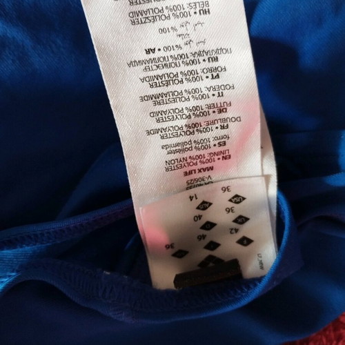 Arena one-piece swimsuit blue like new, teen-women size M