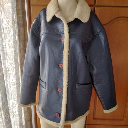 Jacket with lining used, blue, size L