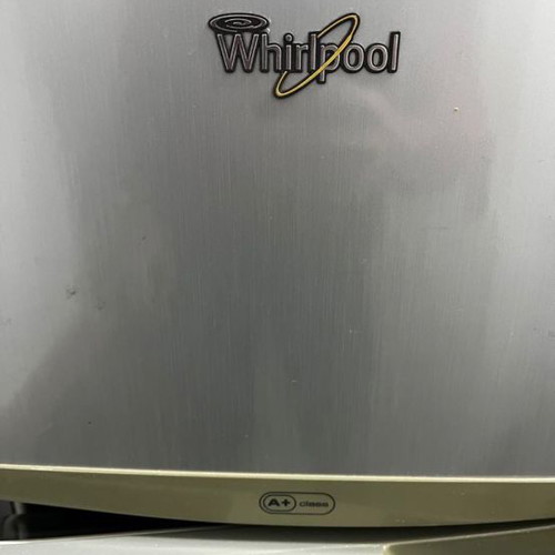 Ψυγείο Whirlpool μεταχειρισμένο, ανθρακί, διαστάσεις 144x55x60 cm, ενεργειακή κλάση Α+