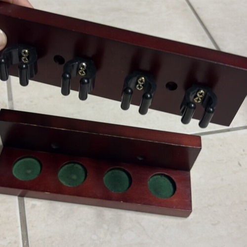 Billiard accessories like new, various tips and holders