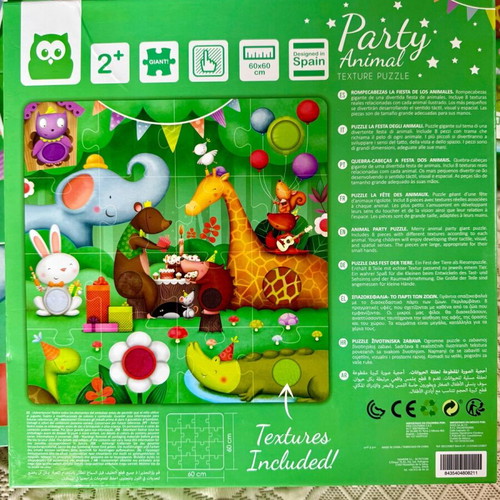 Large 60x60 Touch Puzzle like new educational toy 2+