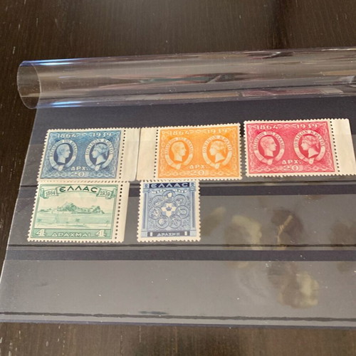 Complete stamp set 75 years Ionian Islands union with Greece new